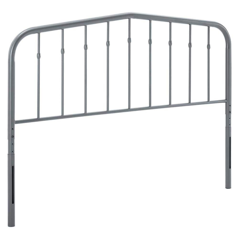 Lennon in Gray King Metal Headboard price history on PriceWatchPro