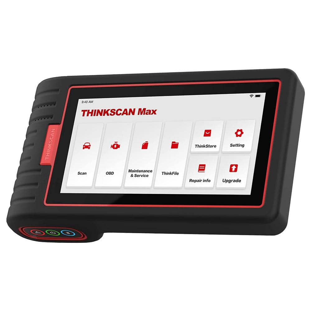 Thinkcar 6 in. OBD2 Scanner Code Tablet Vehicle Diagnostic Tool MAX THINKSCANMAX - Home Depot