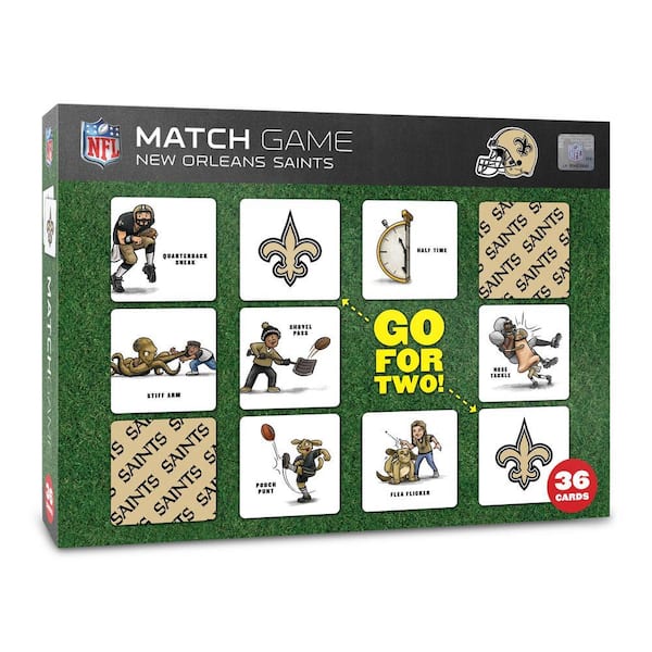 NFL New Orleans Saints Licensed Memory Match Game