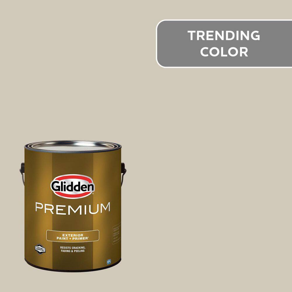 1 gal. PPG1024-4 Moth Gray Semi-Gloss Exterior Latex Paint price history on PriceWatchPro