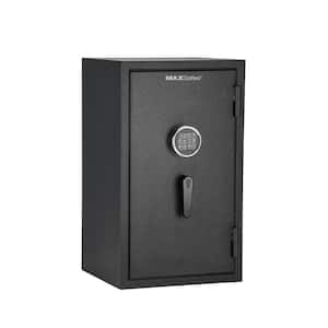 2.0 cu. ft. Fireproof and Waterproof Safe with Electronic Digital Key Pad Access in Black