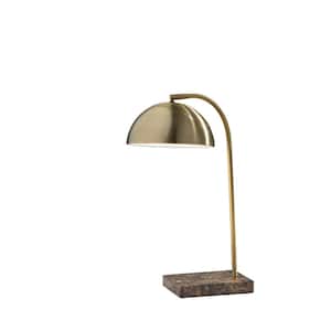 Paxton 18 in. Antique Brass Table Lamp