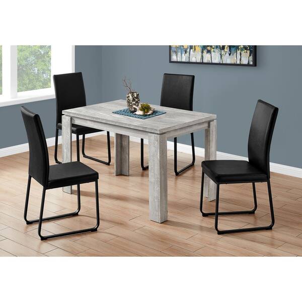 Grey Dining Table Hd1164 The Home Depot