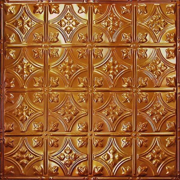 American Tin Ceilings Pattern 3 24 In, Copper Ceiling Tiles Backsplash
