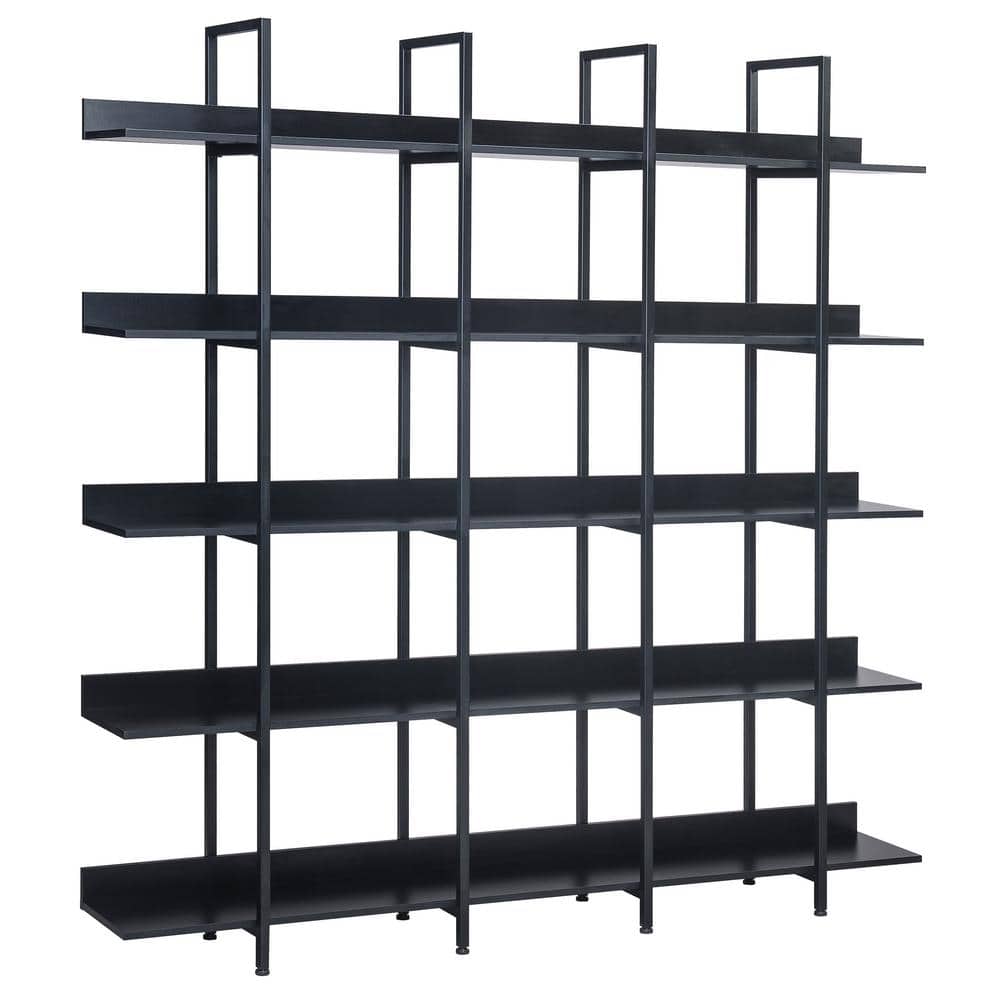 A & B Home Black 39-Inch Free Standing Shelf 45107