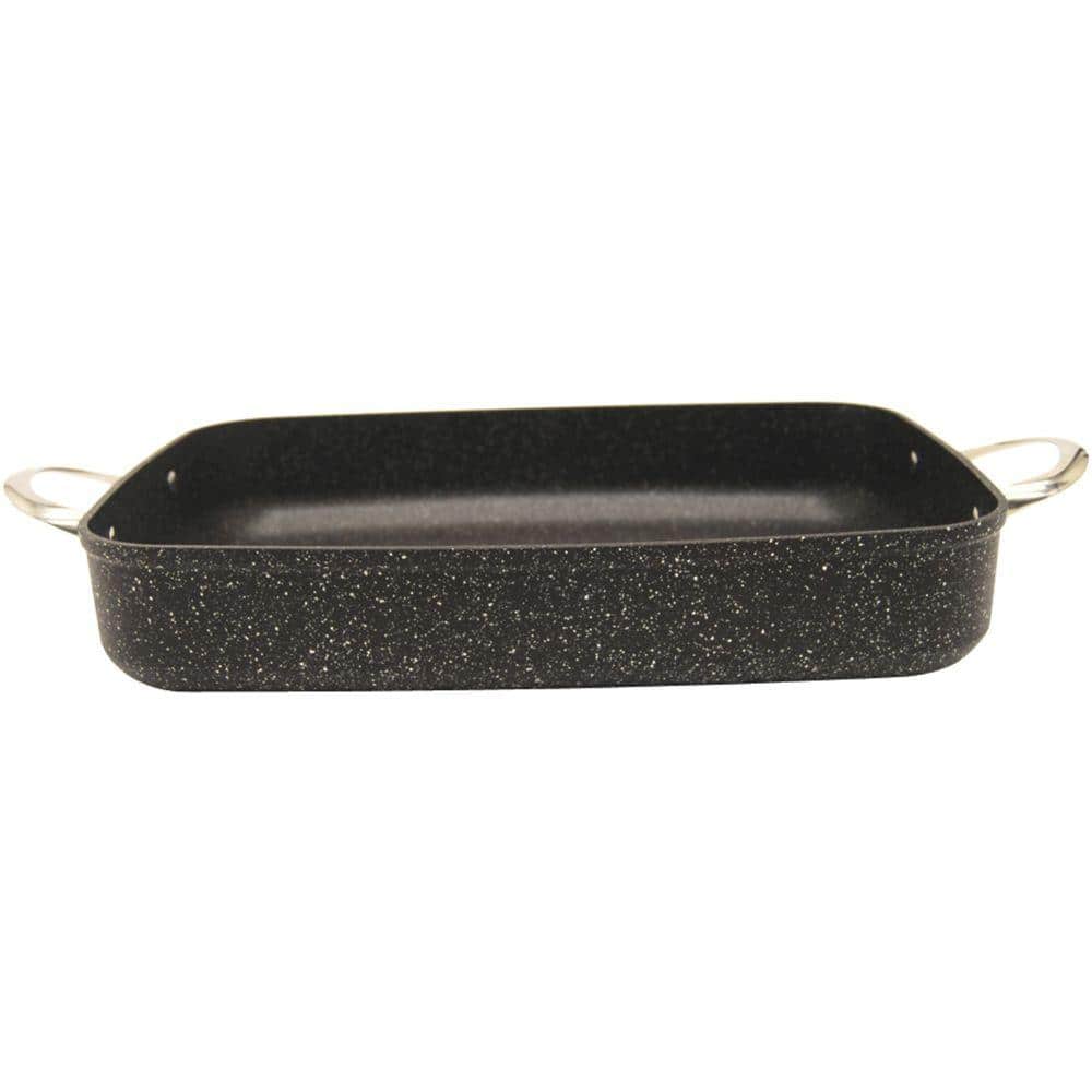 The Rock 9 Inch Fry PanSquare Dish with T Lock Detachable Handle