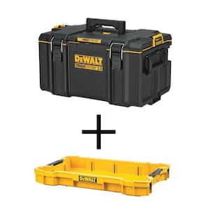 Toughsystem 2.0 Large Tool Box and 2.0 Shallow Tool Tray