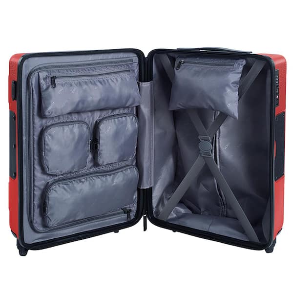 Aerolite Hard Shell Rolling Laptop Case Bag 4 Wheels - Fits Up To 15.6 Laptop