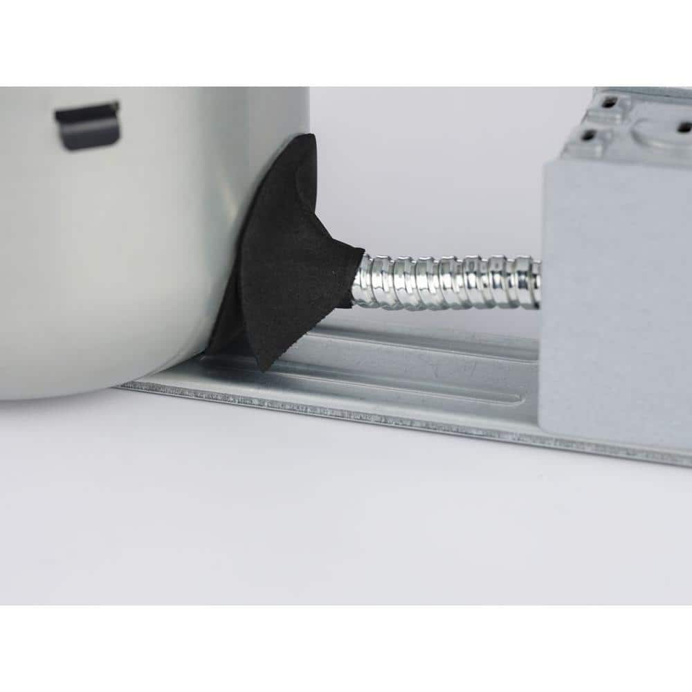 5" Gray Steel LED Recessed Housing with Airtight Seal