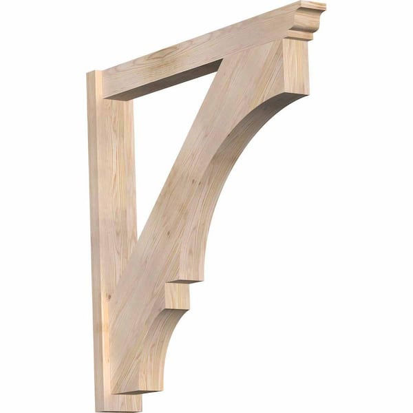 Ekena Millwork 6 in. x 42 in. x 42 in. Balboa Traditional Smooth Douglas Fir Outlooker