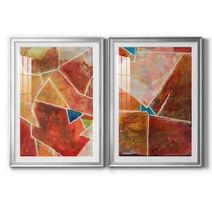 Regalite 3-Piece Floating Frame Abstract Canvas Modern Art Print 30 in. x  48 in. kc4562a - The Home Depot