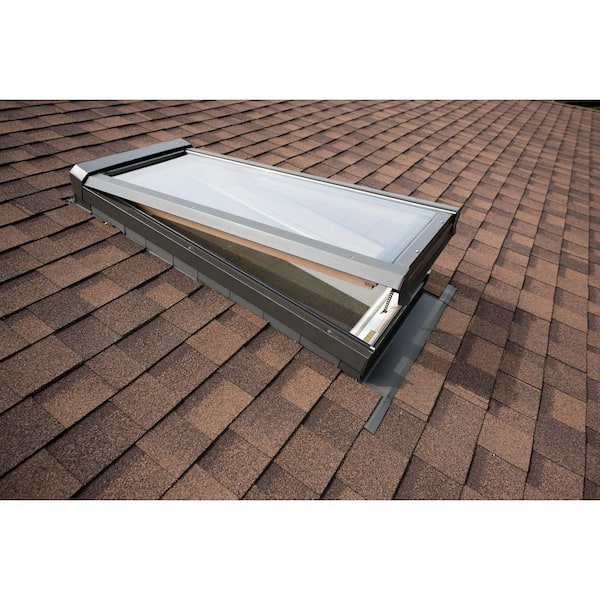EL 46-1/2 in. x 26-1/2 in. / 45-1/2 in. Aluminum Low-Profile Shingle Roof Flashing Kit for Deck Mount Skylight