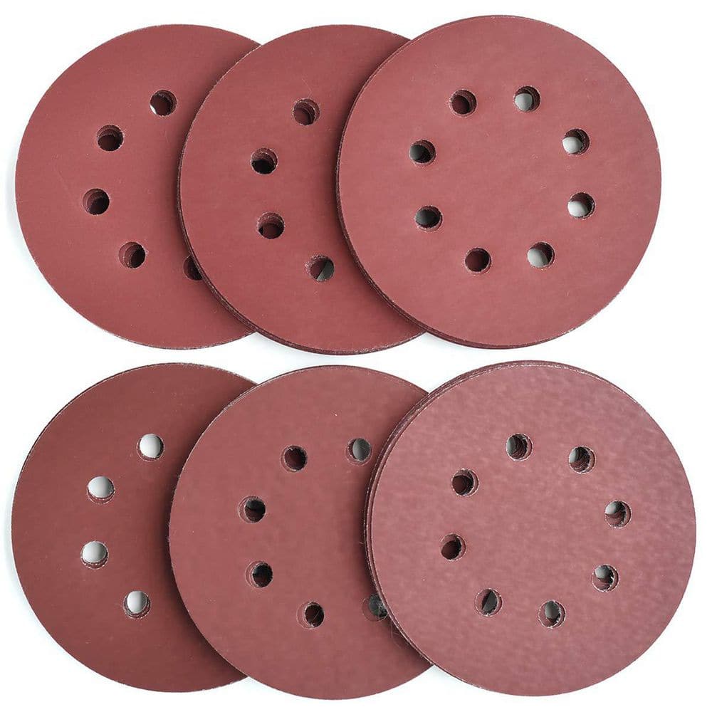 5-Inch 8-Hole Hook 600/800/1000/1200/1500/2000 Fine Grits for Random Orbit Sander, 60-Pack price history on PriceWatchPro