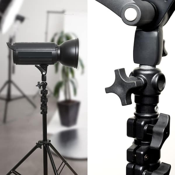 1/4 in.-20 4-Start Stud Knob, Threaded Thumb Screw Star Knobs with 2" Stud for Woodworking Jigs and Fixtures (10-Pack)