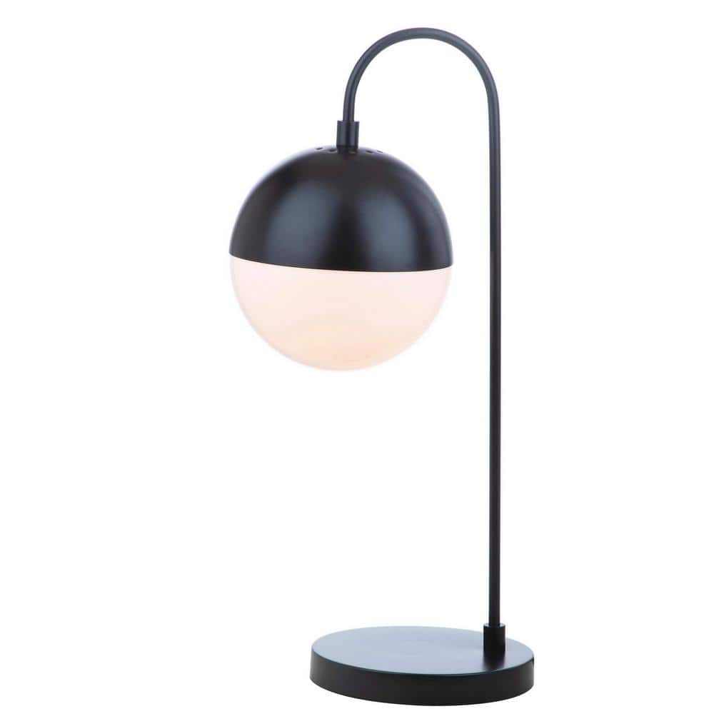 Cappi 20.5" Black Contemporary Globe Table Lamp
