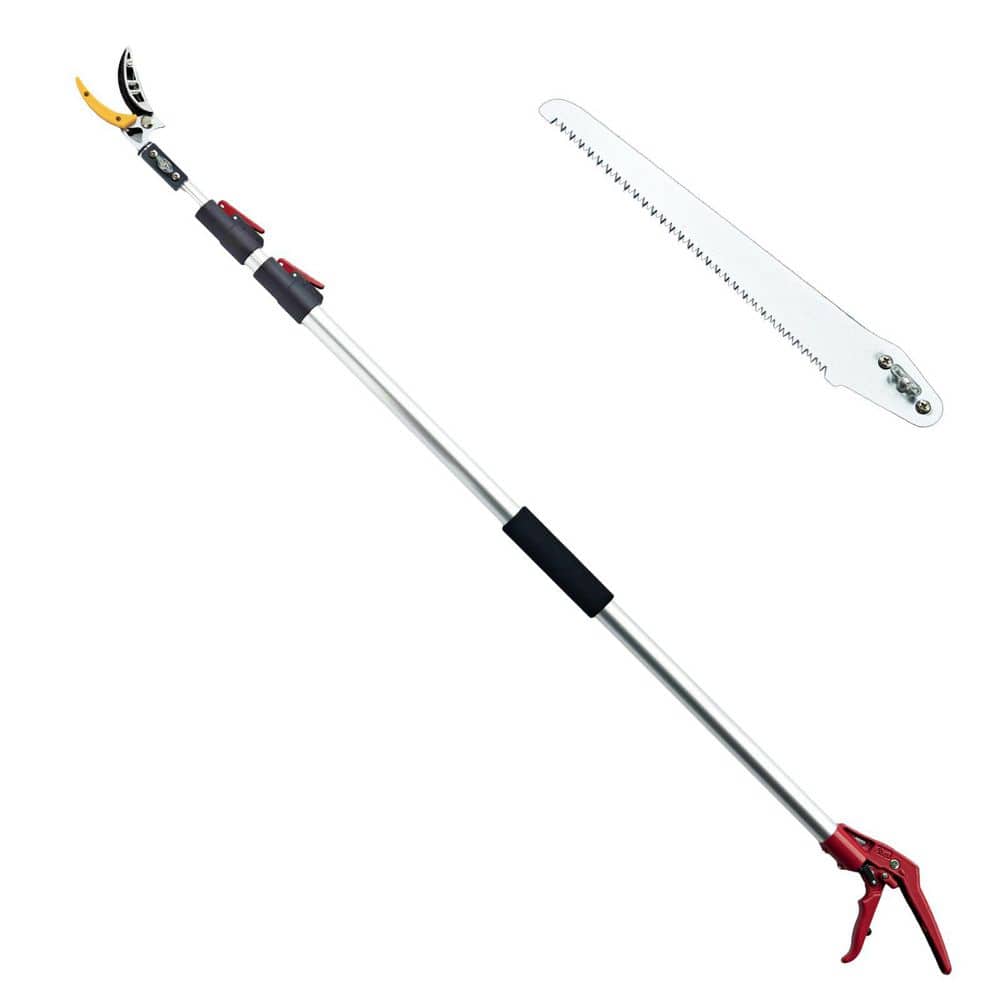 7.87 in. Tree Pruner 4.6-10 Ft Telescoping Pole Saw Extendable Long Reach Pruning Tool with Bypass Lopper Head price history on PriceWatchPro