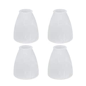 4-5/8 in. Alabaster Ceiling Fan Replacement Glass Shade (4-Pack)