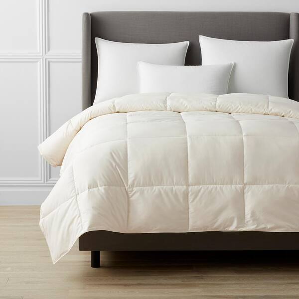 The Company Store Legends Luxury Geneva PrimaLoft Deluxe Medium Warmth Ivory Twin Down Alternative Comforter