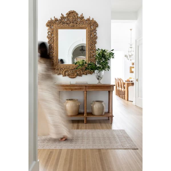 Nabela Noor Home Shanti Traditional Taupe Area Rug, 9 ft. 1 in. x 12 ft.