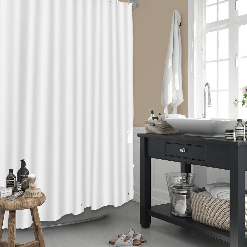 RAY STAR RayStar PEVA 70 in. x 72 in. Waterproof Shower Curtain Liner ...