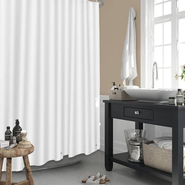 RAY STAR RayStar PEVA 70 in. x 72 in. Waterproof Shower Curtain Liner