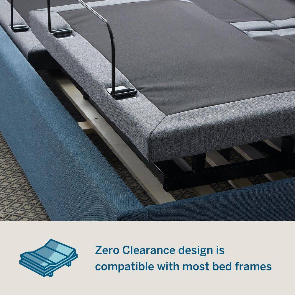 Black Queen Adjustable Bed Frame with Remote - rated 4.2875 stars from 247 reviews