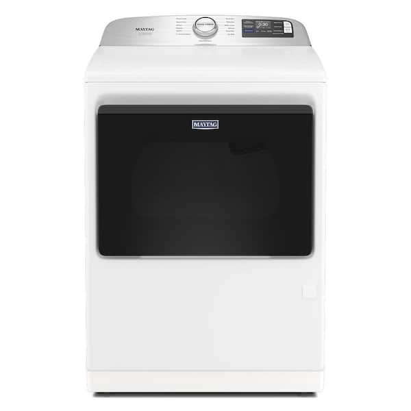 7.4 cu. ft. vented Top Load Electric Dryer in White with Pet Pro Option