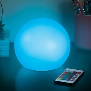 RGB Integrated LED Orb Light with Remote Control