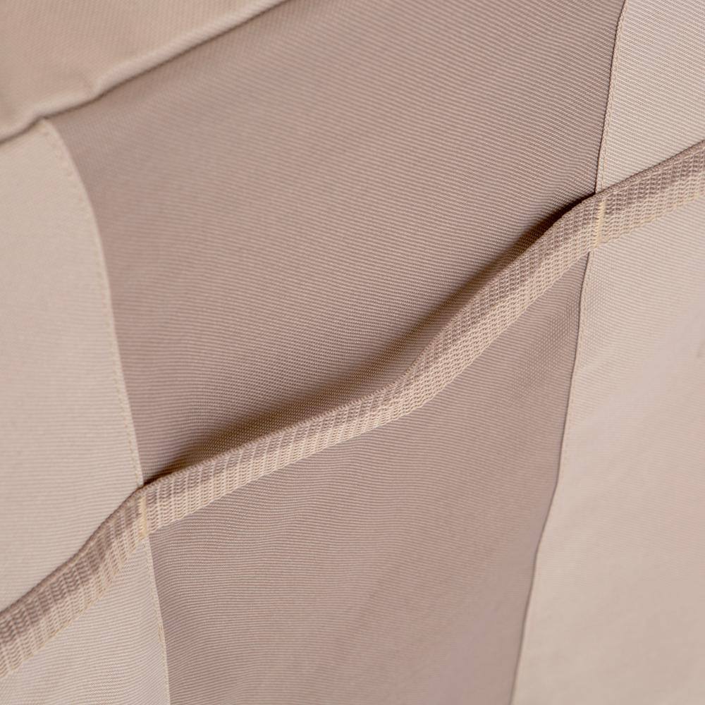 Beige Heavy-Duty Outdoor Swivel Lounge Chair Cover
