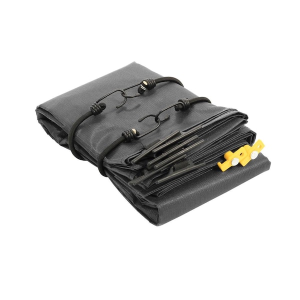 Camco Black 10 ft. RV Awning Shade Kit