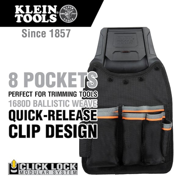 Klein Tools Tradesman Pro Modular Trimming Pouch with Belt Clip 55914