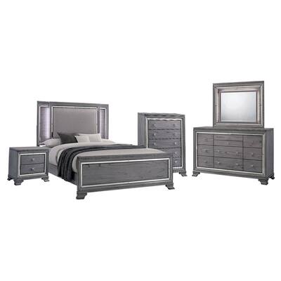 Gray Bedroom Sets Bedroom Furniture The Home Depot