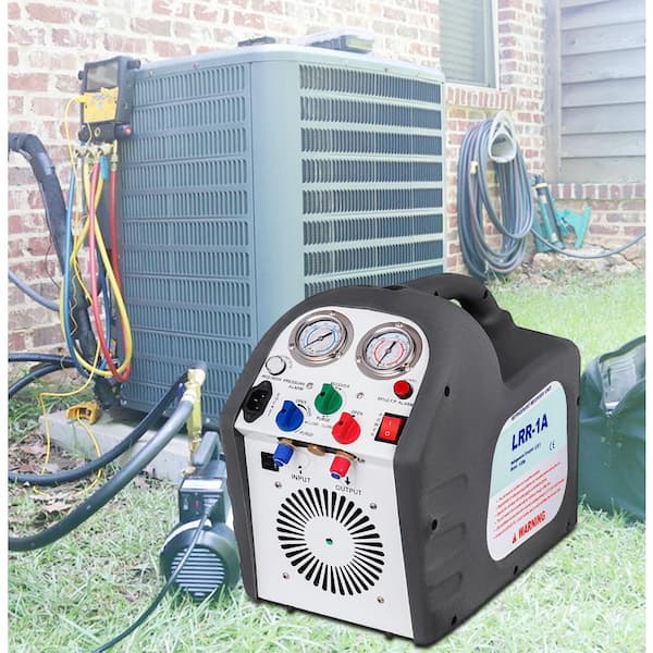 VEVOR Recovery Machine 1/2 HP 110-Volt AC Refrigerant Recycling HVAC Unit 558 psi for Air Conditioning Repair LMHSJLRR-1A000001V1 - The Home Depot