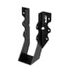 Afoxsos Steel Black 2 x 6 Joist Hangers Face Mount Hurricane Ties Brackets for Shed Barn Coop Porch Truss (25-Pack) 59SA05476