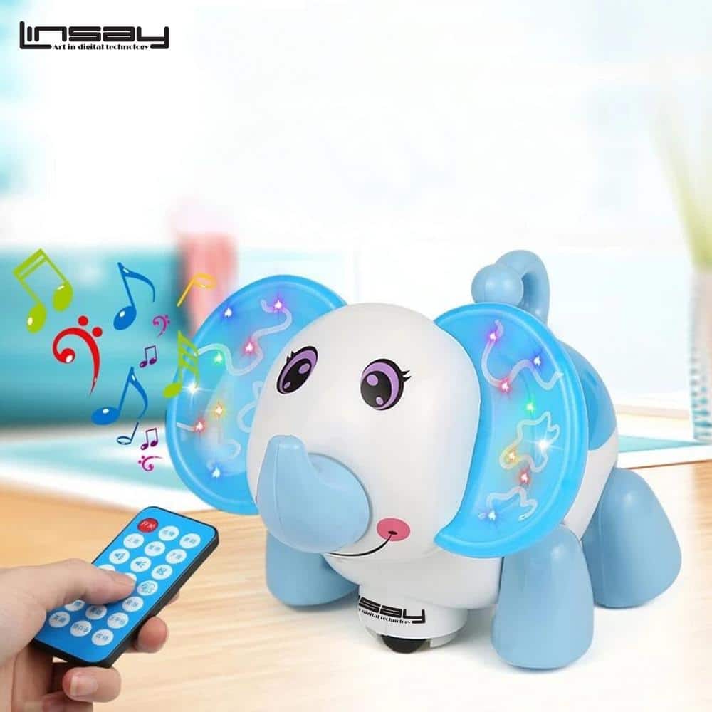 Baby Toys - Baby Remote Control Toy with Elephant Silicone Cover -  Educational Musical Baby Toddler Toys with Realistic Play, Lights, and  Sounds - Boy Birthday Gift for 1 2 Year Old 