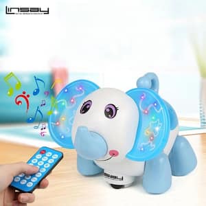 Baby Kids Smart Toy LED Light - Blue Elephant