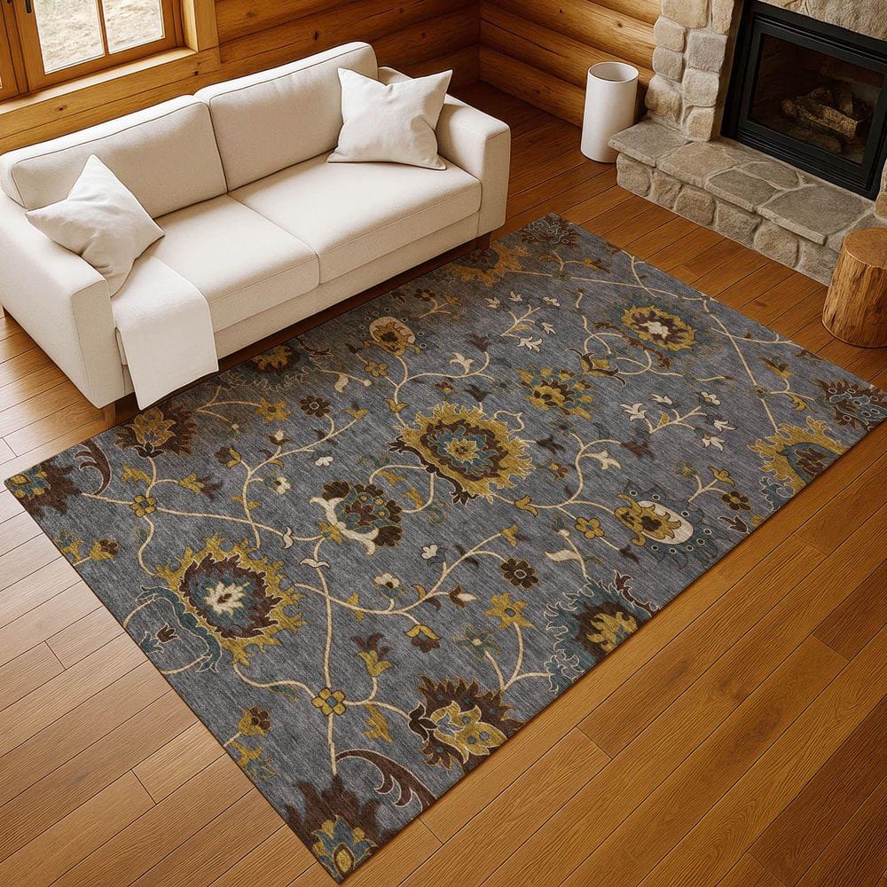 Chantille Machine Washable Indoor/Outdoor Abstract ACN2290 Gray 9 ft. x 12 ft. Area Rug price history on PriceWatchPro