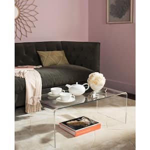 Atka 36 in. Clear Coffee Table