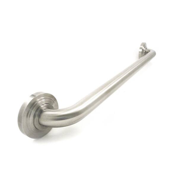 WingIts Platinum Designer Series 32 in. x 1.25 in. Grab Bar Bands in Satin Stainless Steel (35 in. Overall Length)