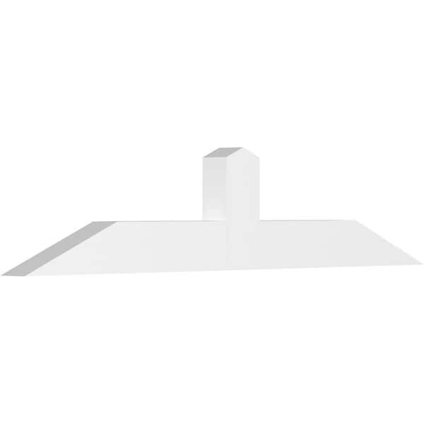 Ekena Millwork Portland 72 in. W x 15 in. H x 4 in. D Signature Polyurethane Bracket