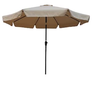 KI Umbrella Diameter in Whole Feet Followed By 10 ft. Market Patio Umbrella in Tan