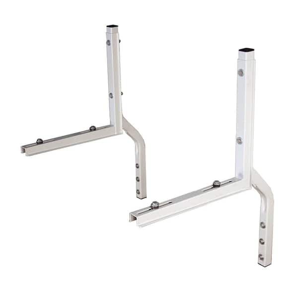 QUICK-SLING Universal Mini-Split Concrete Foundation Mounted Variable Width Wall Bracket