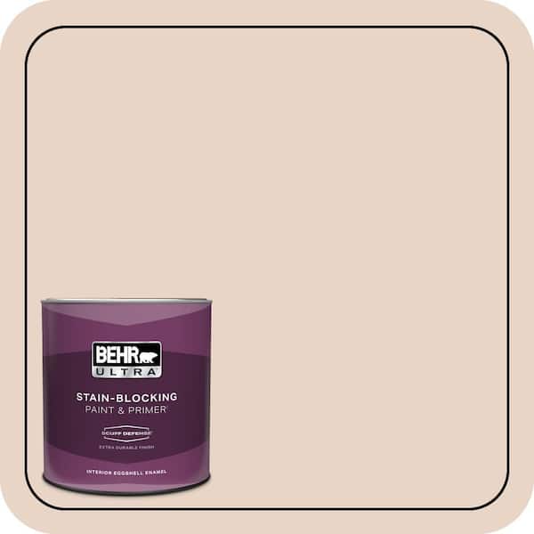 BEHR ULTRA 1 qt. #MQ3-37 Soft Shoe Extra Durable Eggshell Enamel Interior Paint & Primer