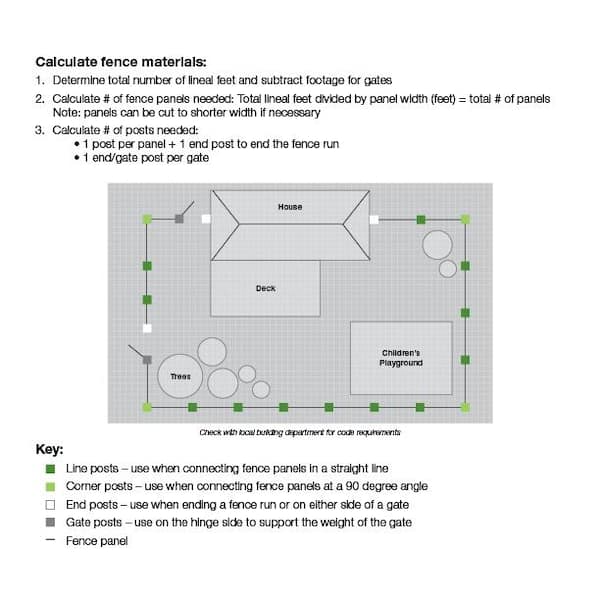2 in. x 2 in. x 6-7/8 ft. Standard-Duty Black Aluminum Fence End Post