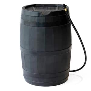 Winado 50 Gal. Green Rainwater Barrel 322870697334 - The Home Depot
