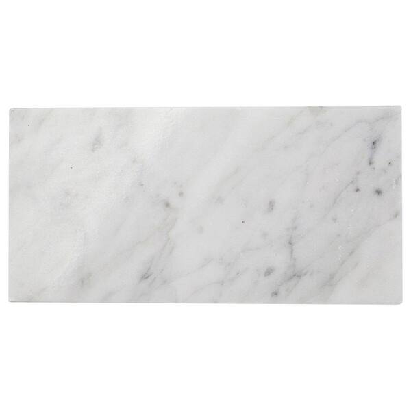 Ivy Hill Tile Crema Marfil Marble Mosaic Floor and Wall Tile - 3 in. x 6 in. x 8 mm Tile Sample