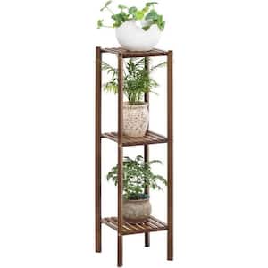 3-Tier Indoor and Outdoor Wooden Plant Stand, Multi-Pot Rack for Patio Garden, Pot Display Unit
