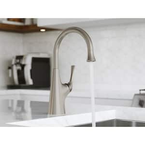 Ladera Single-Handle Bar Faucet in Spot Defense Stainless Steel