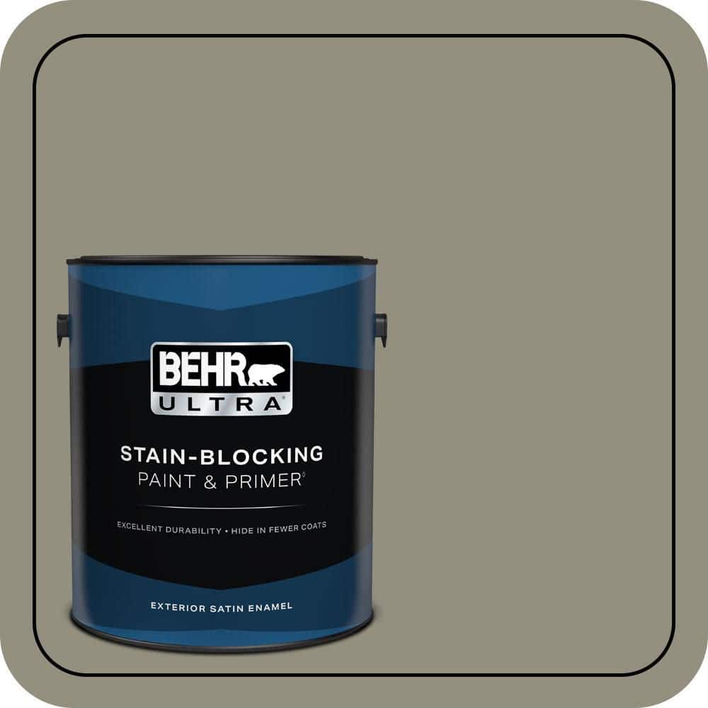 1 gal. #N350-5 Muted Sage Satin Enamel Exterior Paint & Primer price history on PriceWatchPro