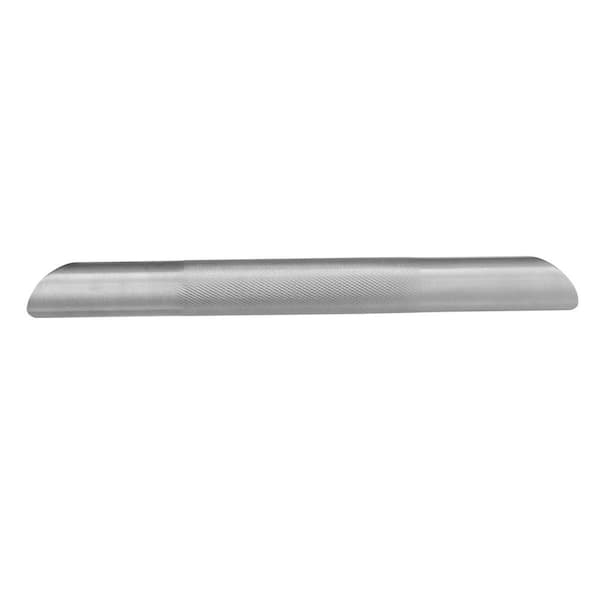 12 in. Wall Mounted Corner Shower Foot Rest Bar for Shaving Legs In Brushed Nickel